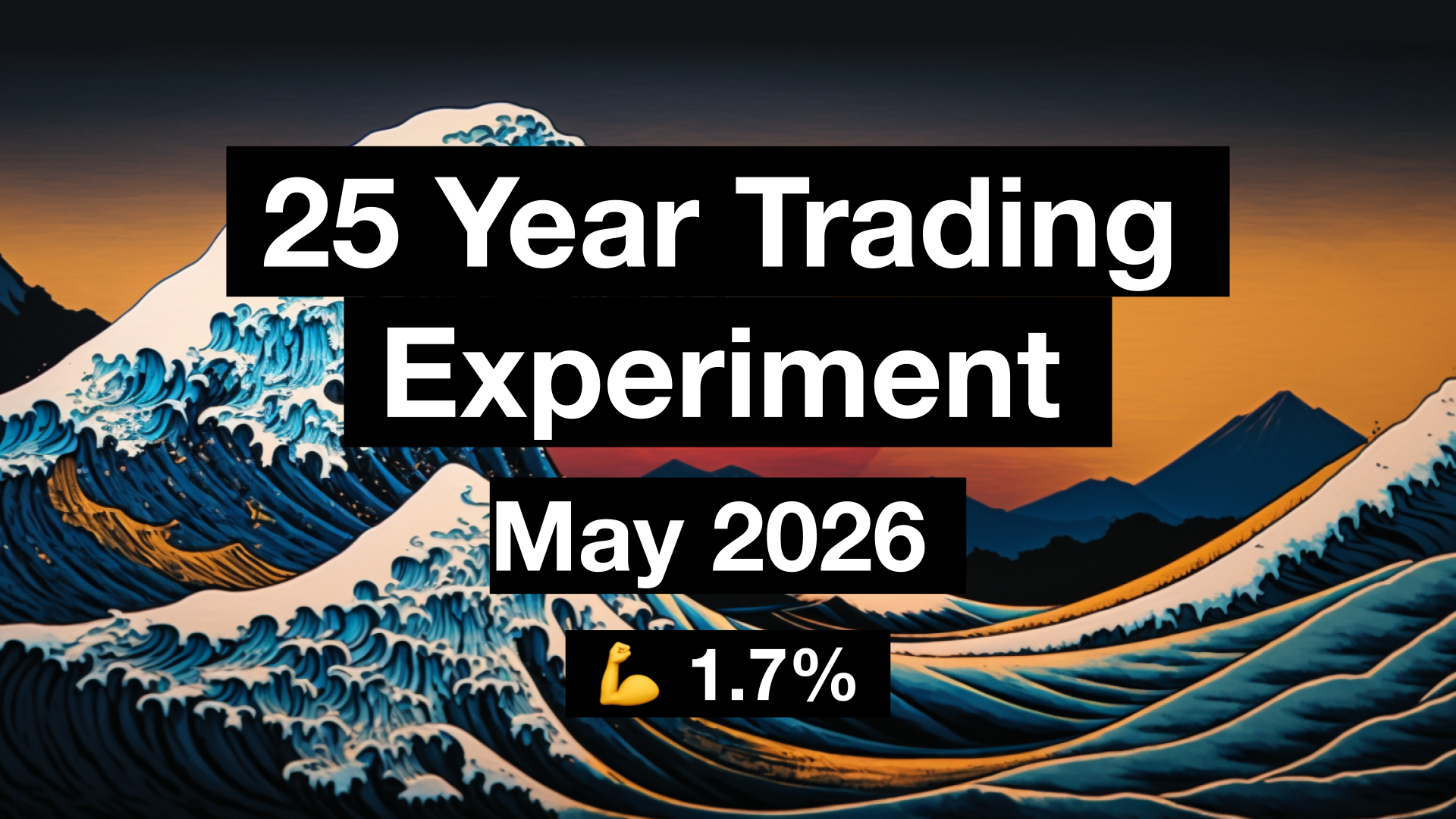 Portfolio Update: 25 Year Trading Experiment | May 2026